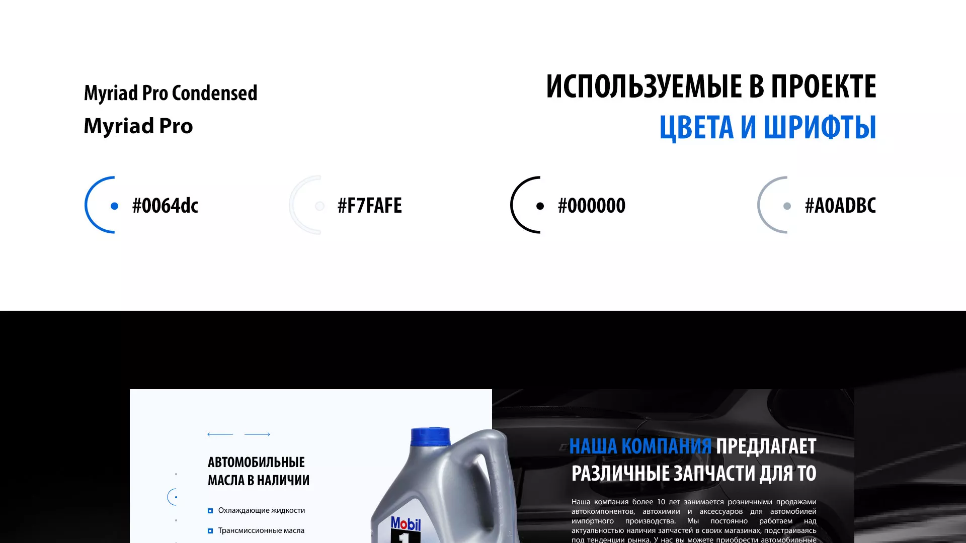 Разработка сайта магазина автозапчастей «М7» в Валуйках
