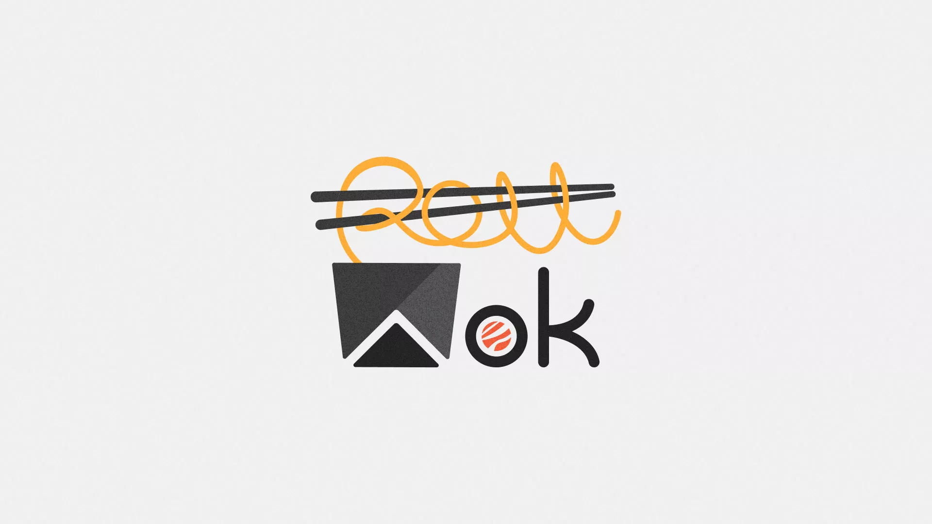 Разработка логотипа в Валуйках для суши-бара «Roll Wok Club» Разработка логотипа в Валуйках для суши-бара «Roll Wok Club»